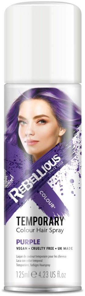 Rebellious Colour Hair Spray Purple 125 ml