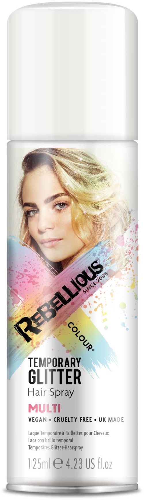 Rebellious Glitter Hair Spray Mix