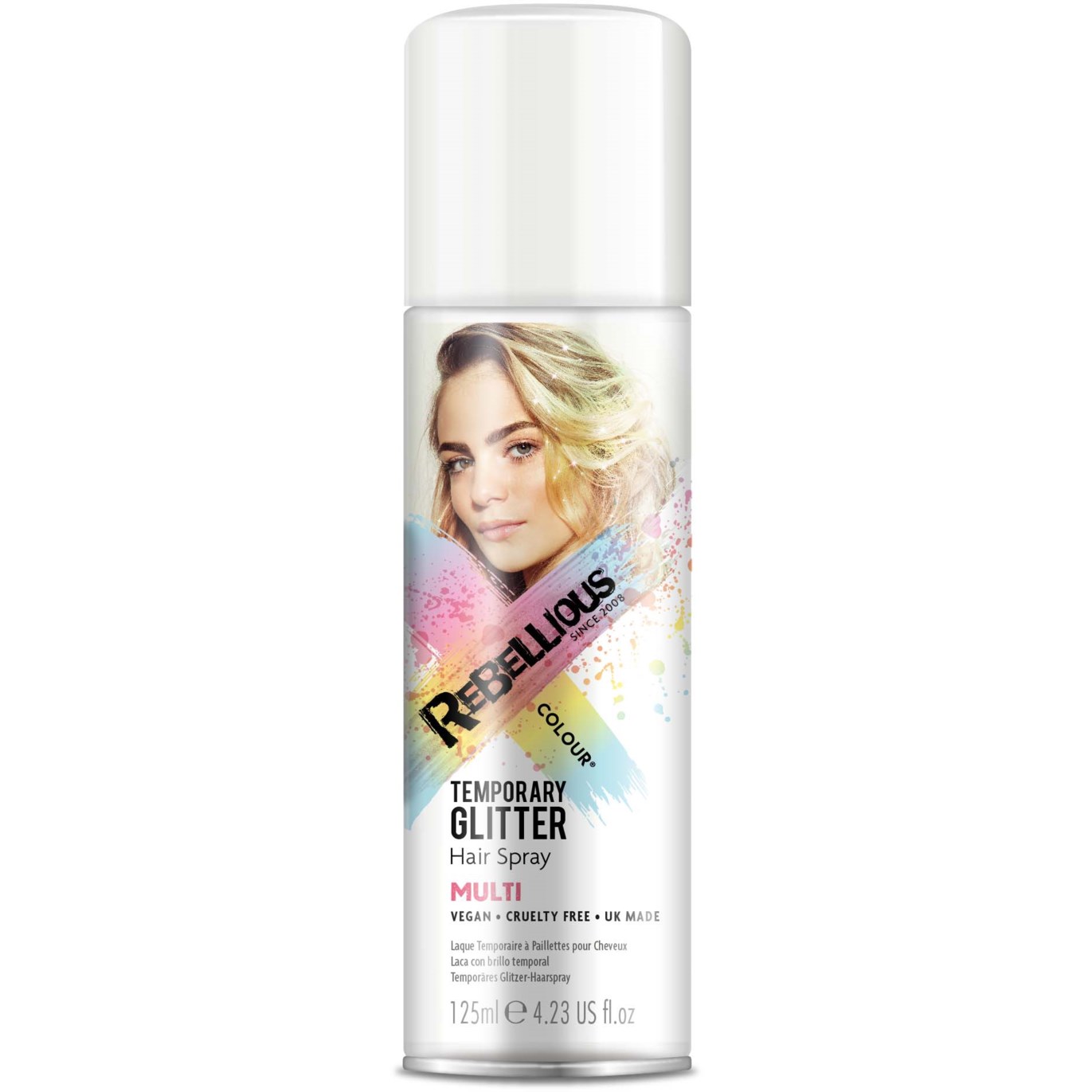 Läs mer om Rebellious Glitter Hair Spray Mix