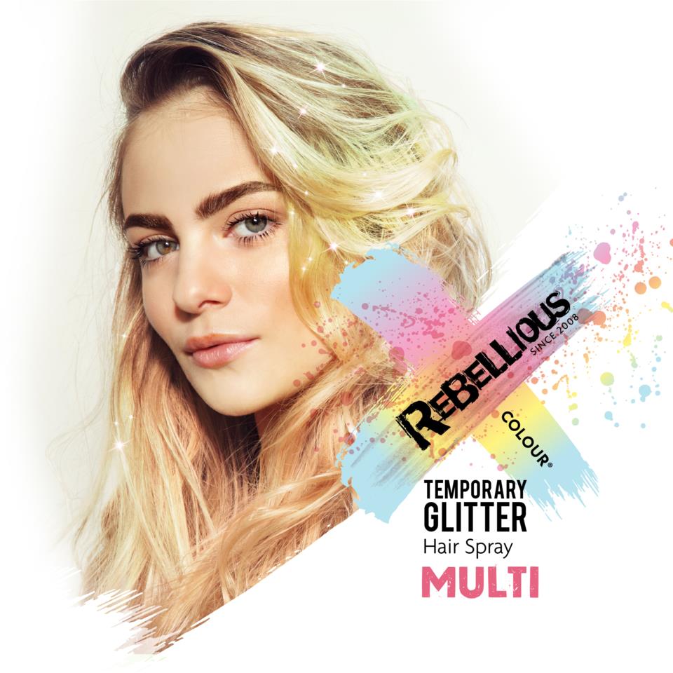 Rebellious Glitter Hair Spray Mix 125 ml