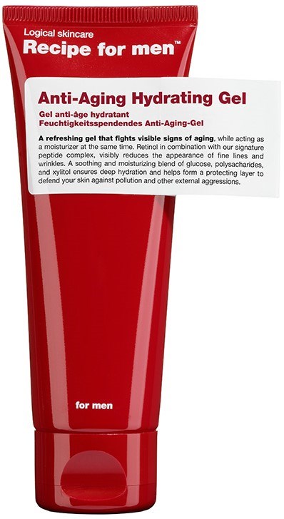 Recipe for men Anti Aging Hydrating Gel 75 ml