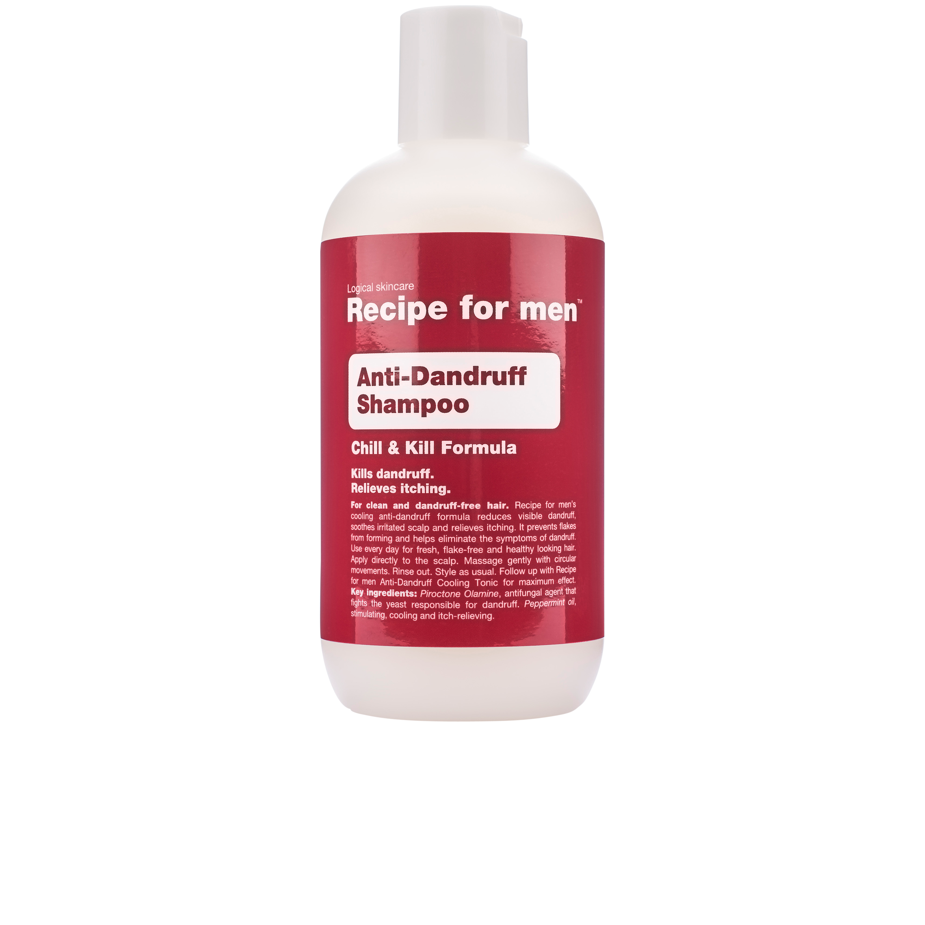 Läs mer om Recipe for men Anti-Dandruff Shampoo 250 ml