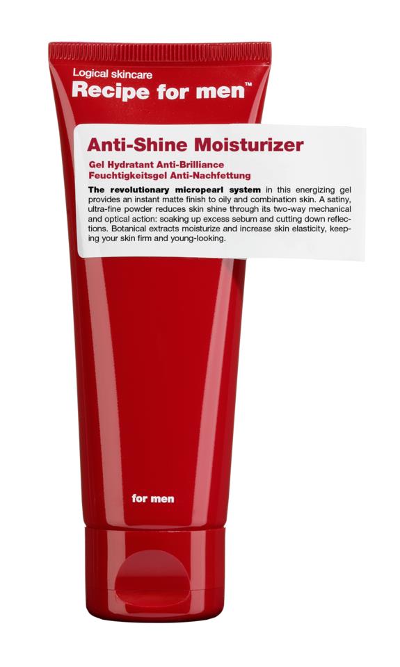 Recipe for men Anti-Shine Moisturizer