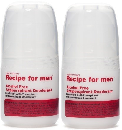 Recipe for men Antiperspirant Deodorant Duo 2x60 ml