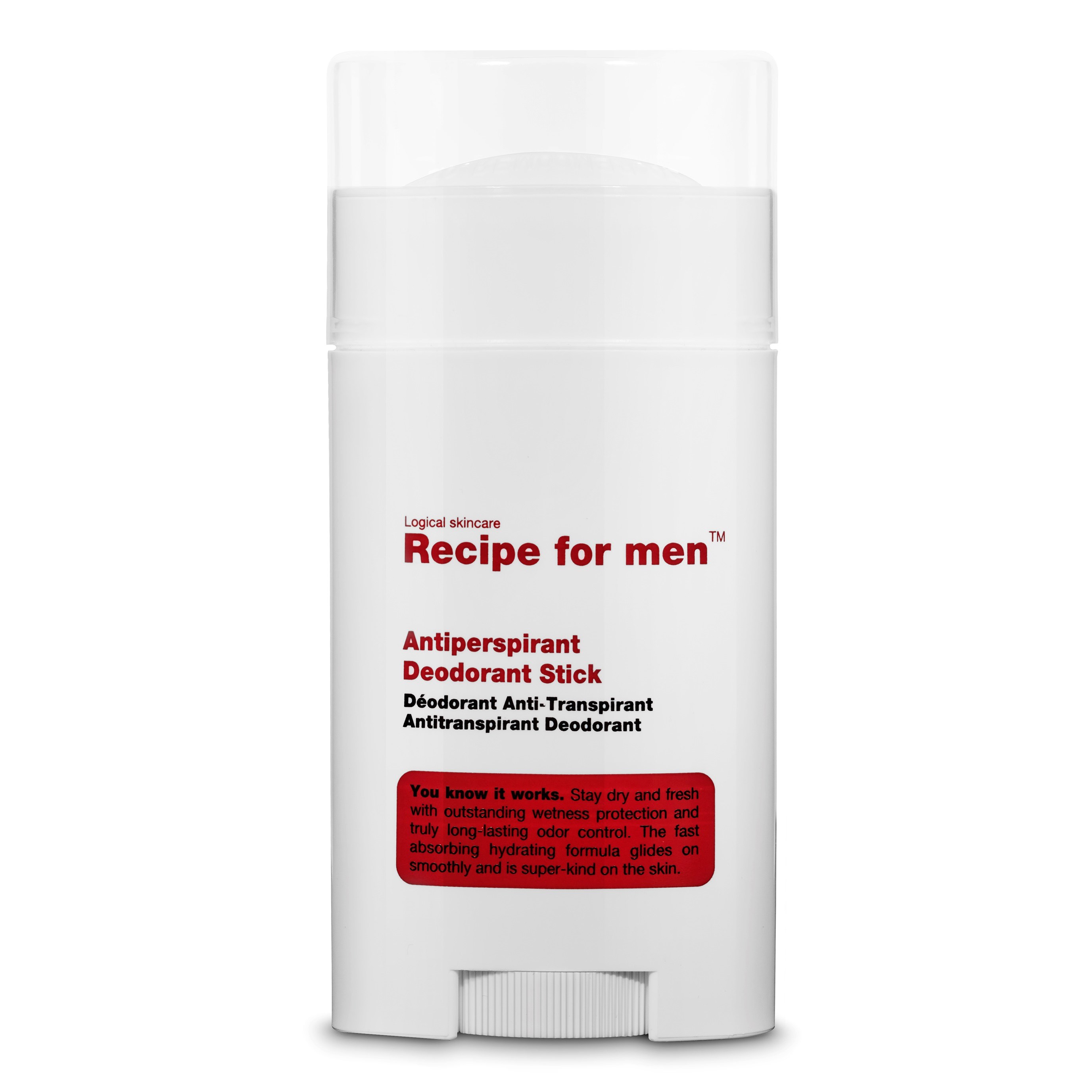 Läs mer om Recipe for men Antiperspirant Deodorant Stick 50 ml