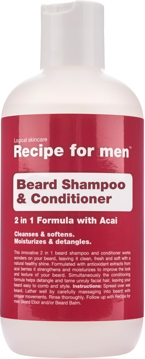 Recipe for men Beard Shampoo & Conditioner 250 ml