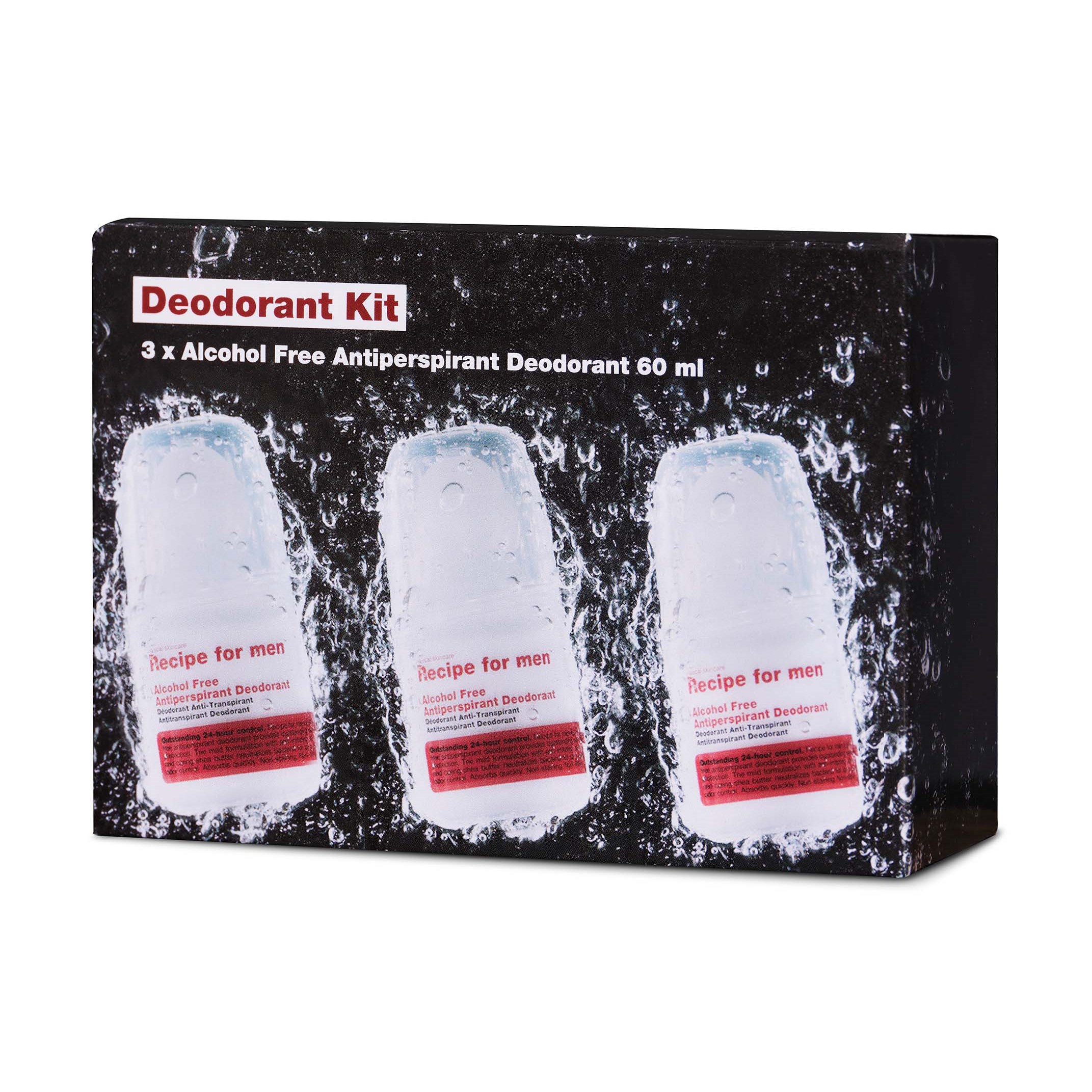 Recipe for men Deodorant Kit