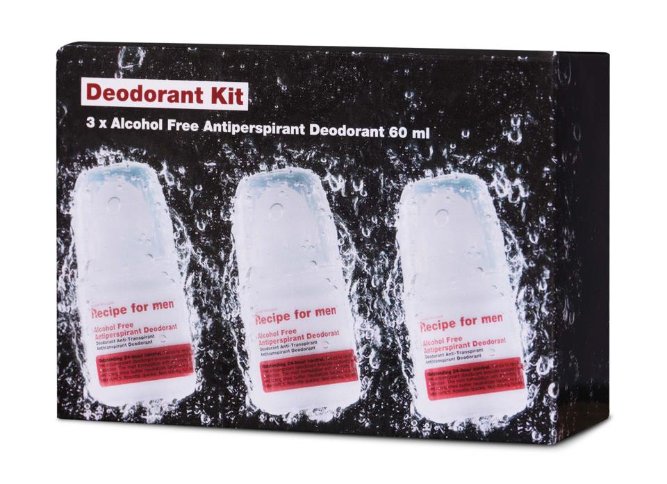 Recipe For Men Deodorant Kit 2021