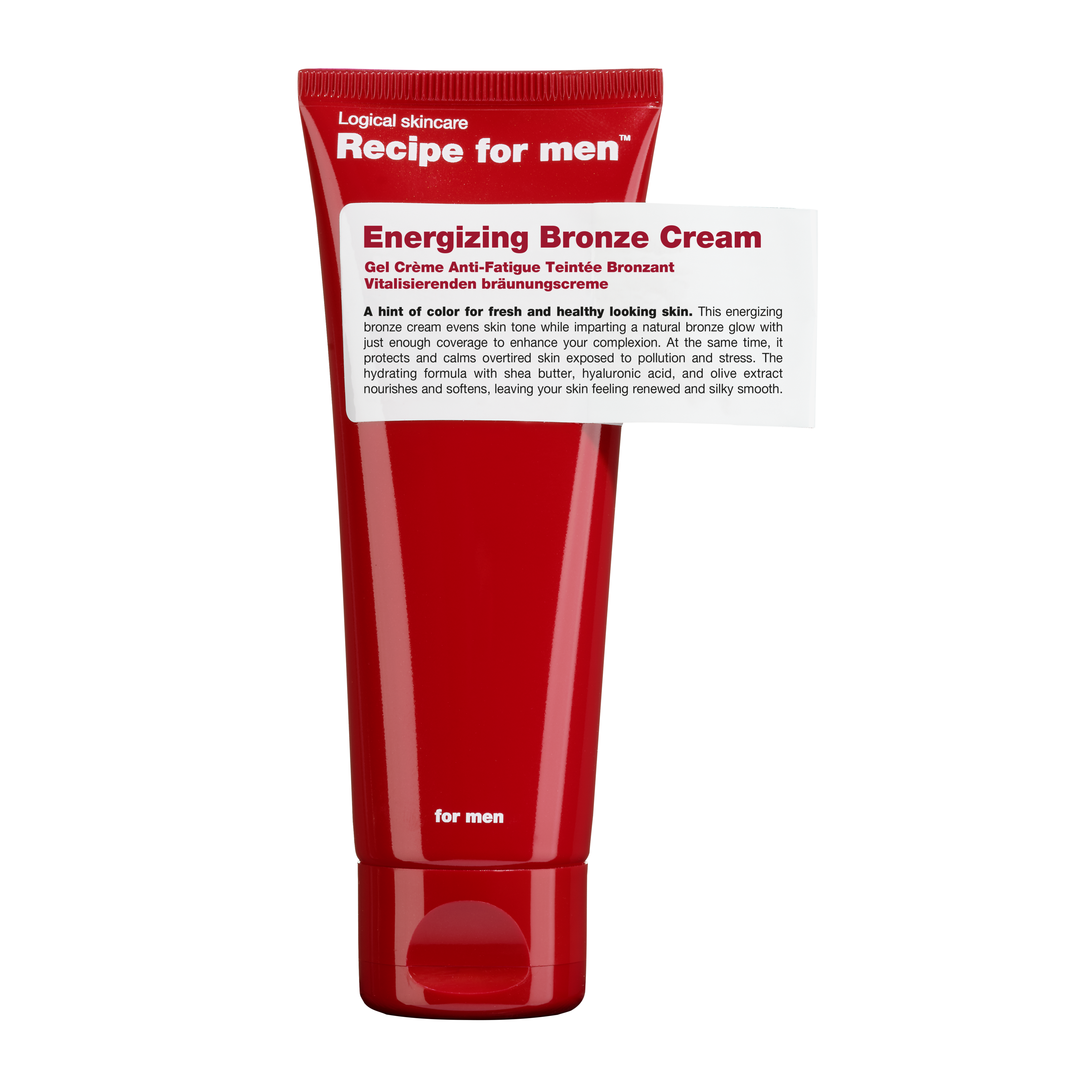 Recipe for men Energizing Bronze 75 ml billede