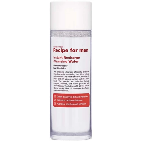 Recipe for men Instant Recharge Cleansing Water från Recipe for men