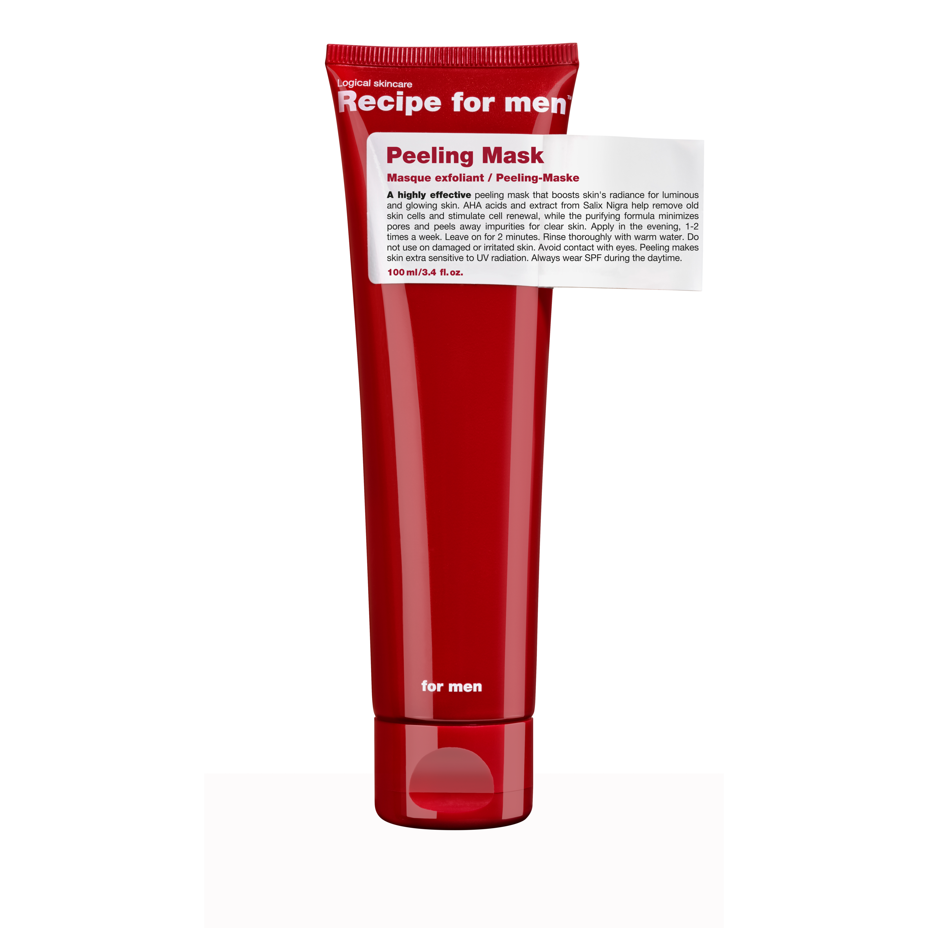 Recipe for men Maska peelingująca 100 ml