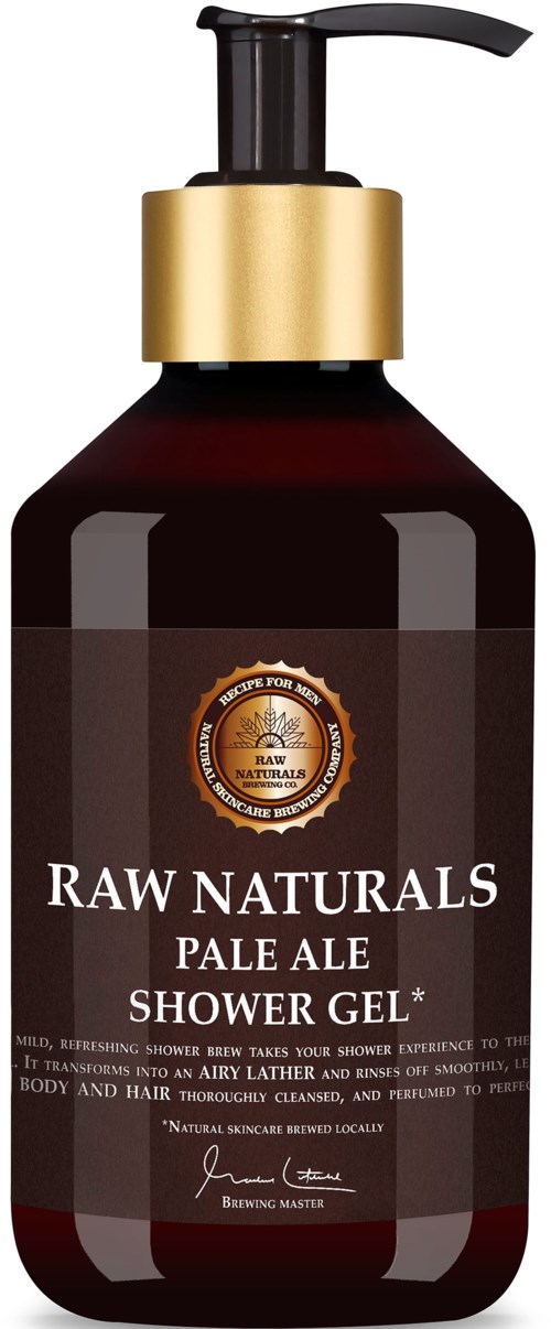 Raw Naturals Raw Naturals Recipe For Men Pale Ale Shower Gel 300 ml