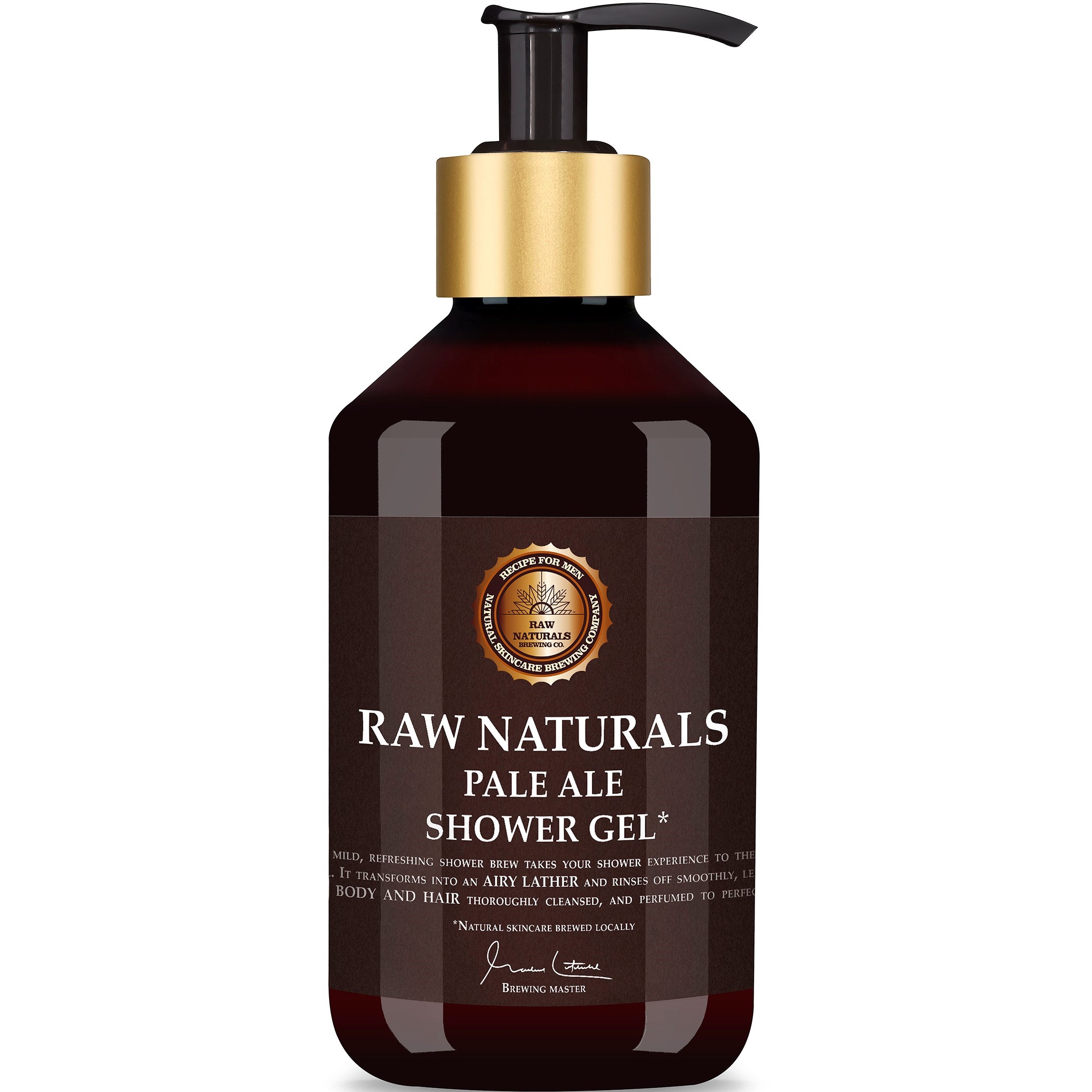 Bilde av Raw Naturals Raw Naturals Recipe For Men Pale Ale Shower Gel 300 Ml