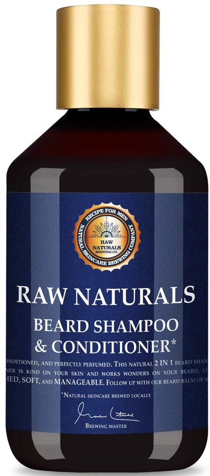 Recipe For Men Raw Naturals Rustic Beard Shampoo & Conditioner 250ml