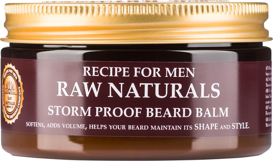 Recipe For Men Raw Naturals Storm Proof Beard Balm 100ml