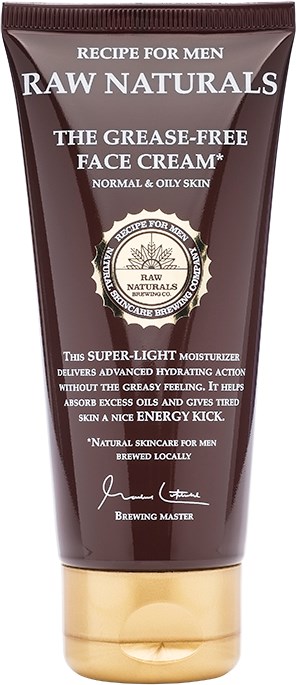 Raw Naturals Raw Naturals Recipe For Men The Grease-Free Face Cream 100 ml