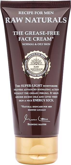 Raw Naturals Raw Naturals Recipe For Men The Grease-Free Face Cream 100 ml