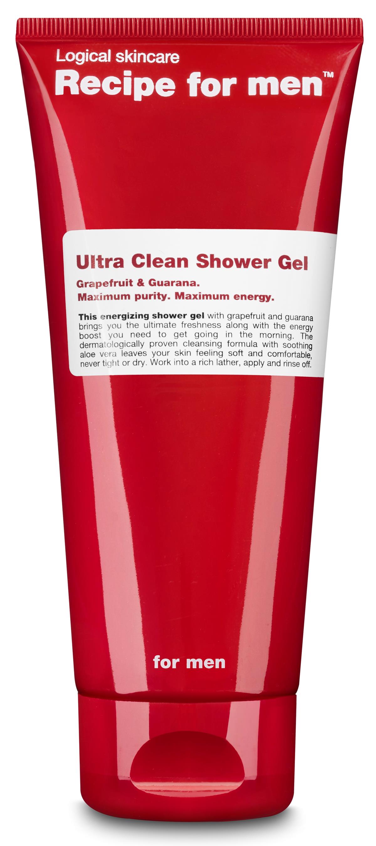 Recipe for men Ultra Clean Shower Gel 200 ml