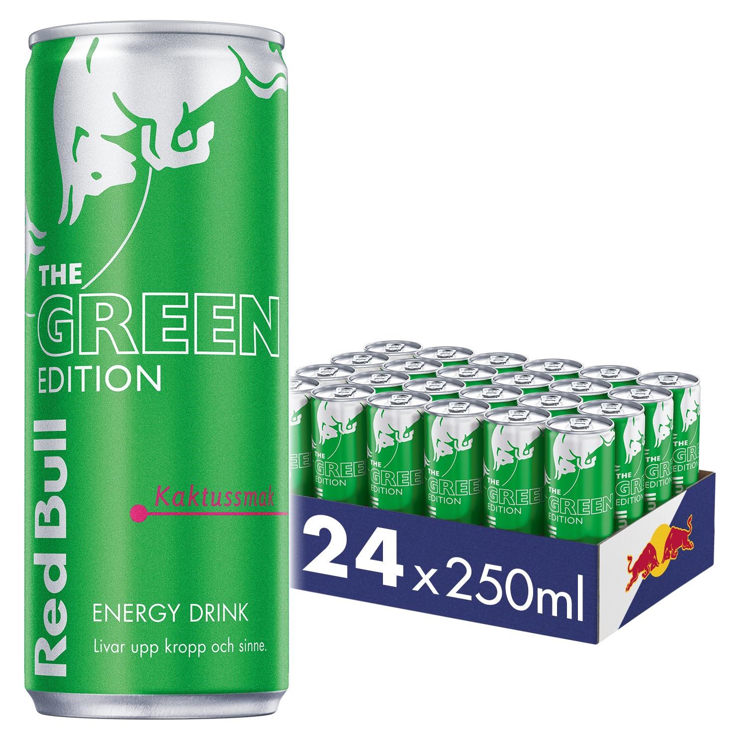 Läs mer om Red Bull Green Edition 24x250 ml