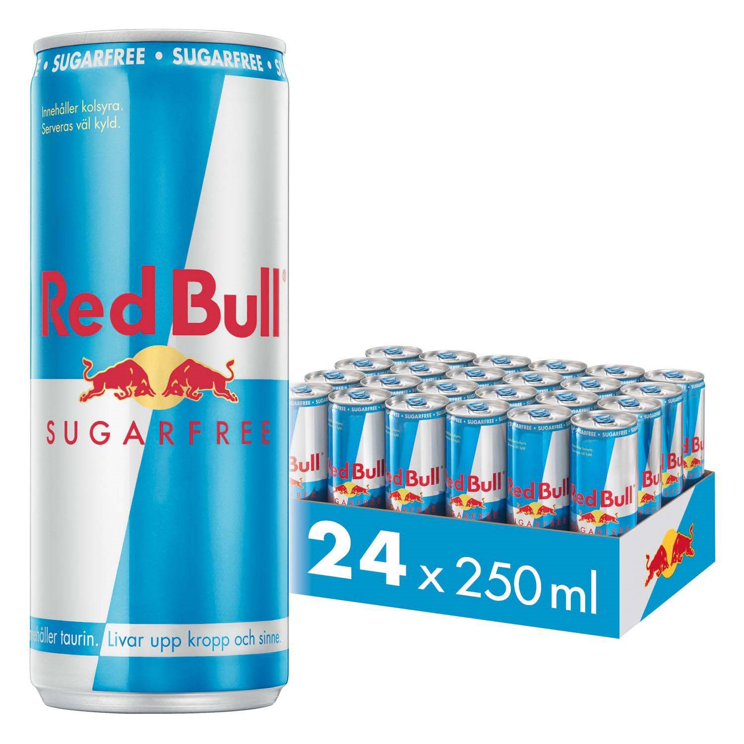 Läs mer om Red Bull Sugarfree 24x250 ml