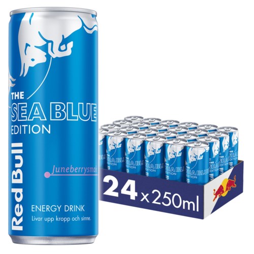 Red Bull The Sea Blue Edition 24x250 ml