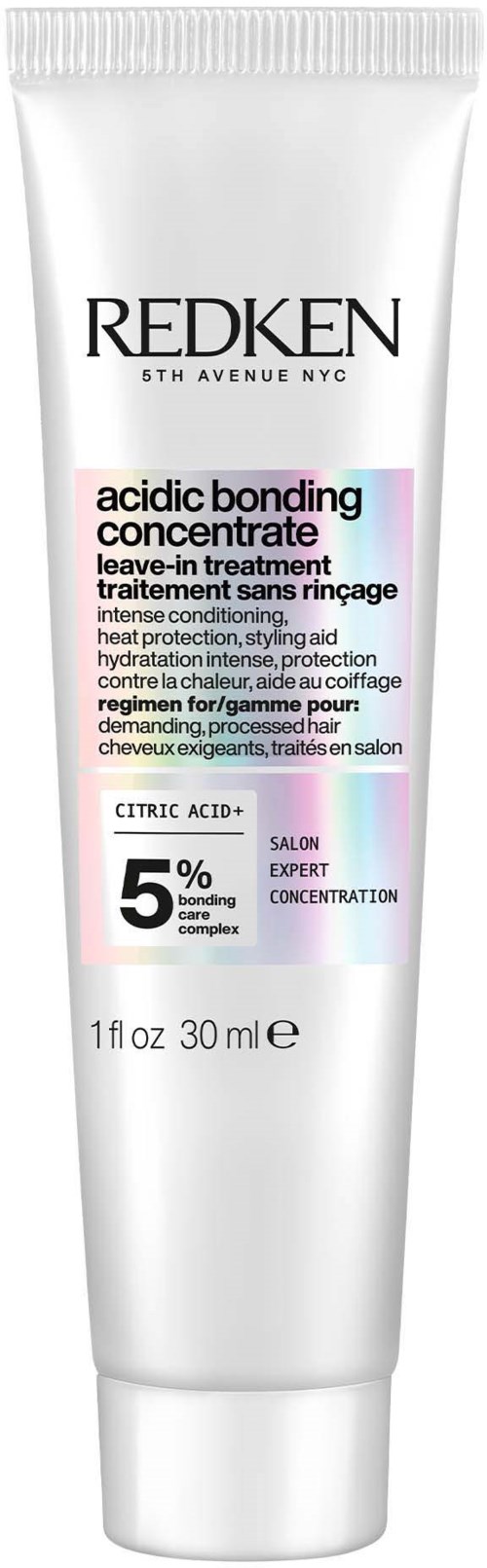 Redken leave-in hoitotuote, 30 ml, vahvistaa ja korjaa hiuksia.
