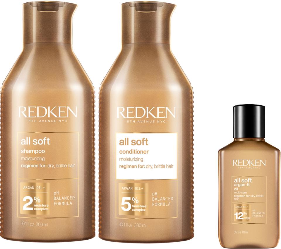 Redken All Soft Routine with Shine