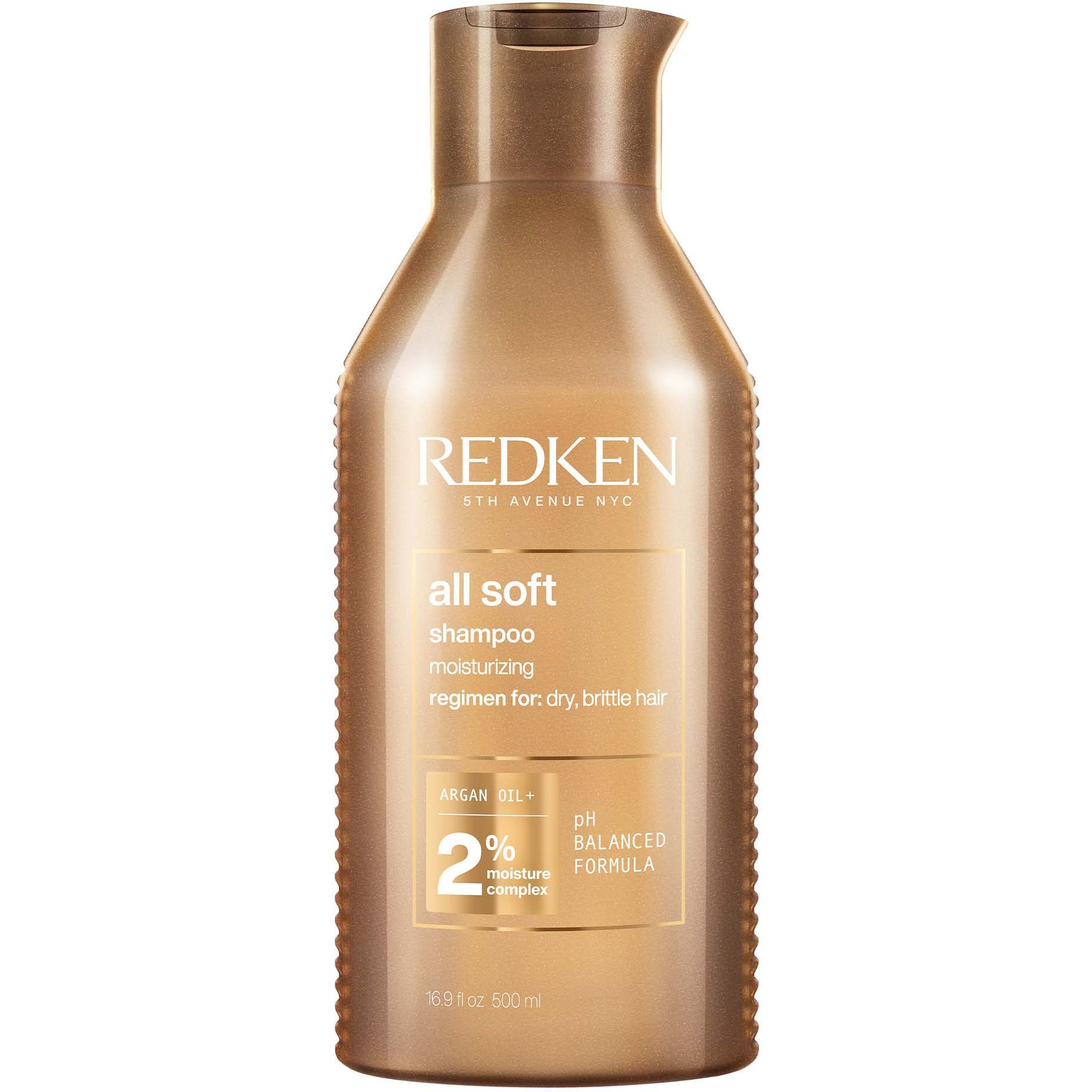 Läs mer om Redken All Soft Shampoo 500 ml