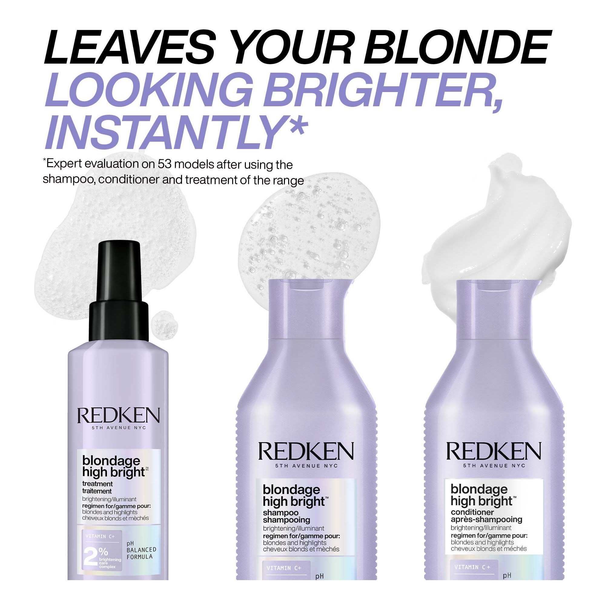 Redken Blondage High Bright Conditioner 300 ml (obrázok 5)