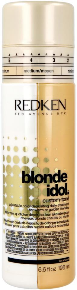 Redken Blonde Idol Custom-Tone Conditioner Gold 196ml