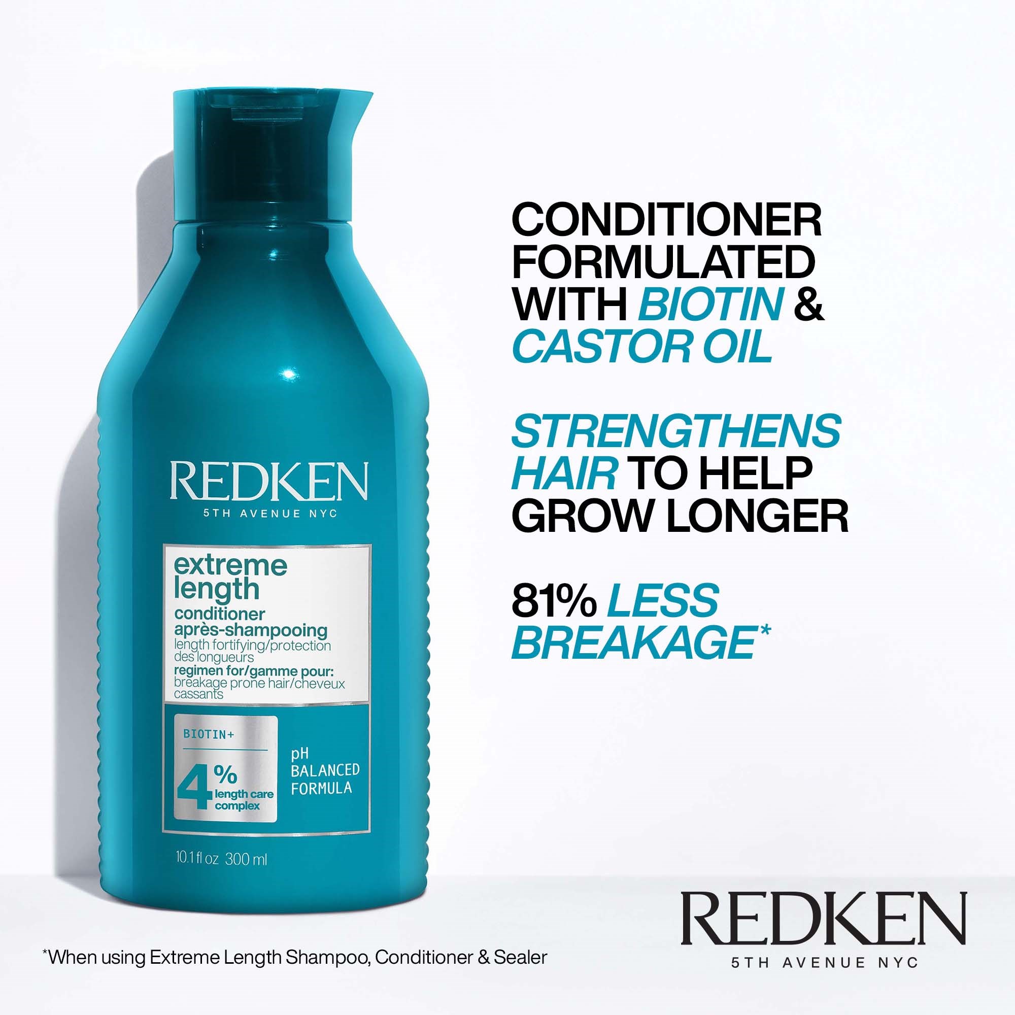 Alternativ bild 1 för Redken Extreme Length Conditioner 300 ml