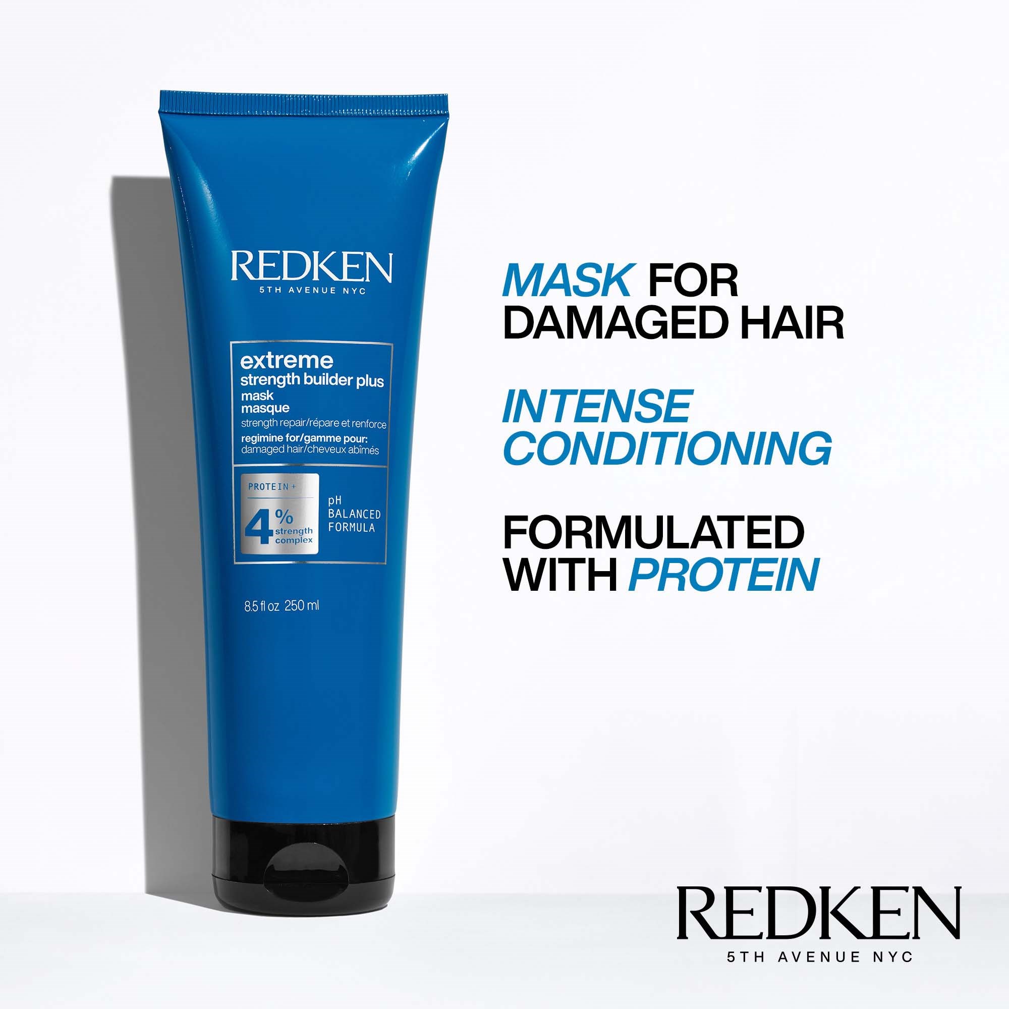 Redken Extreme Strength Builder Plus Mask 250 ml (zdjęcie 4)