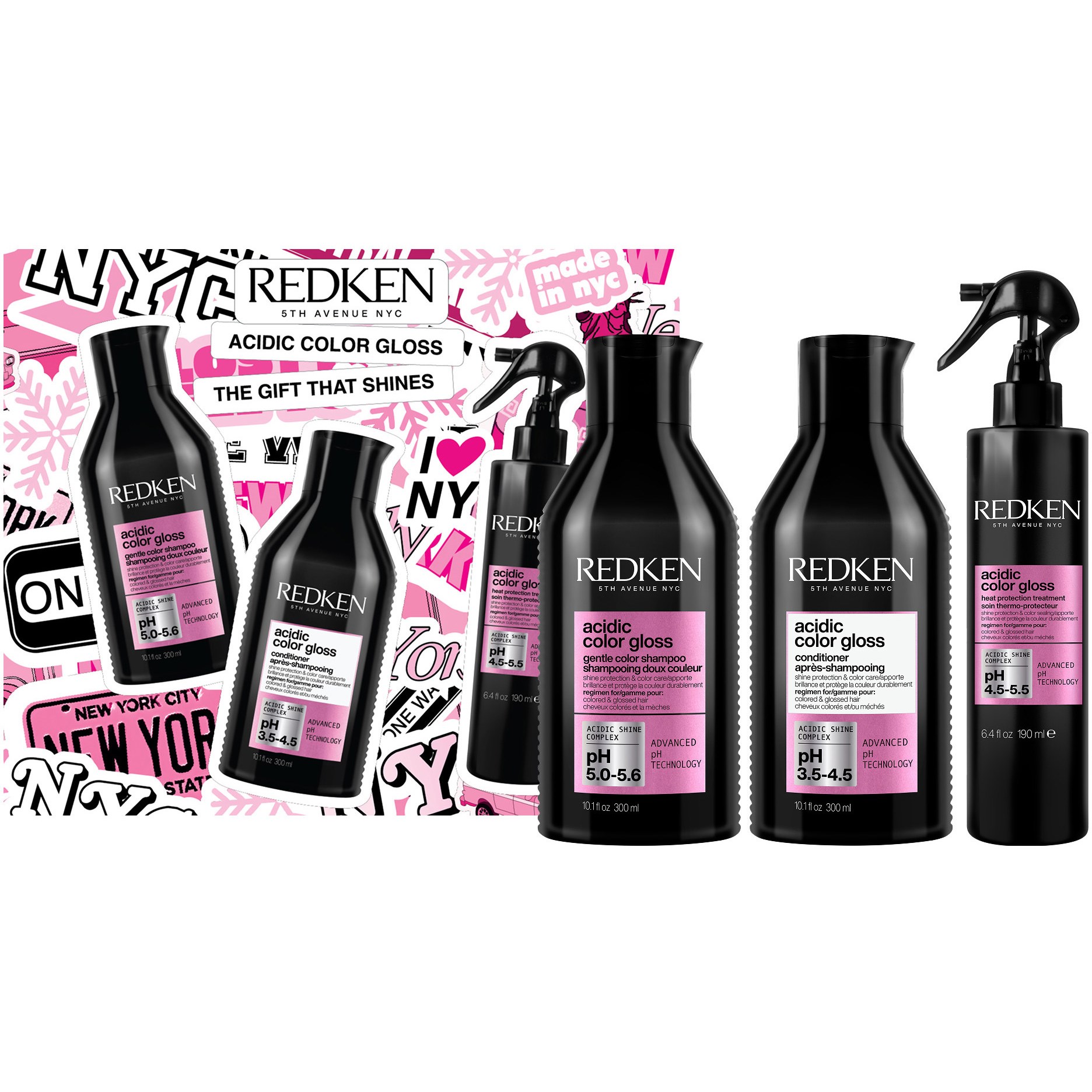 Redken Acidic Color Gloss Holiday Gift Set