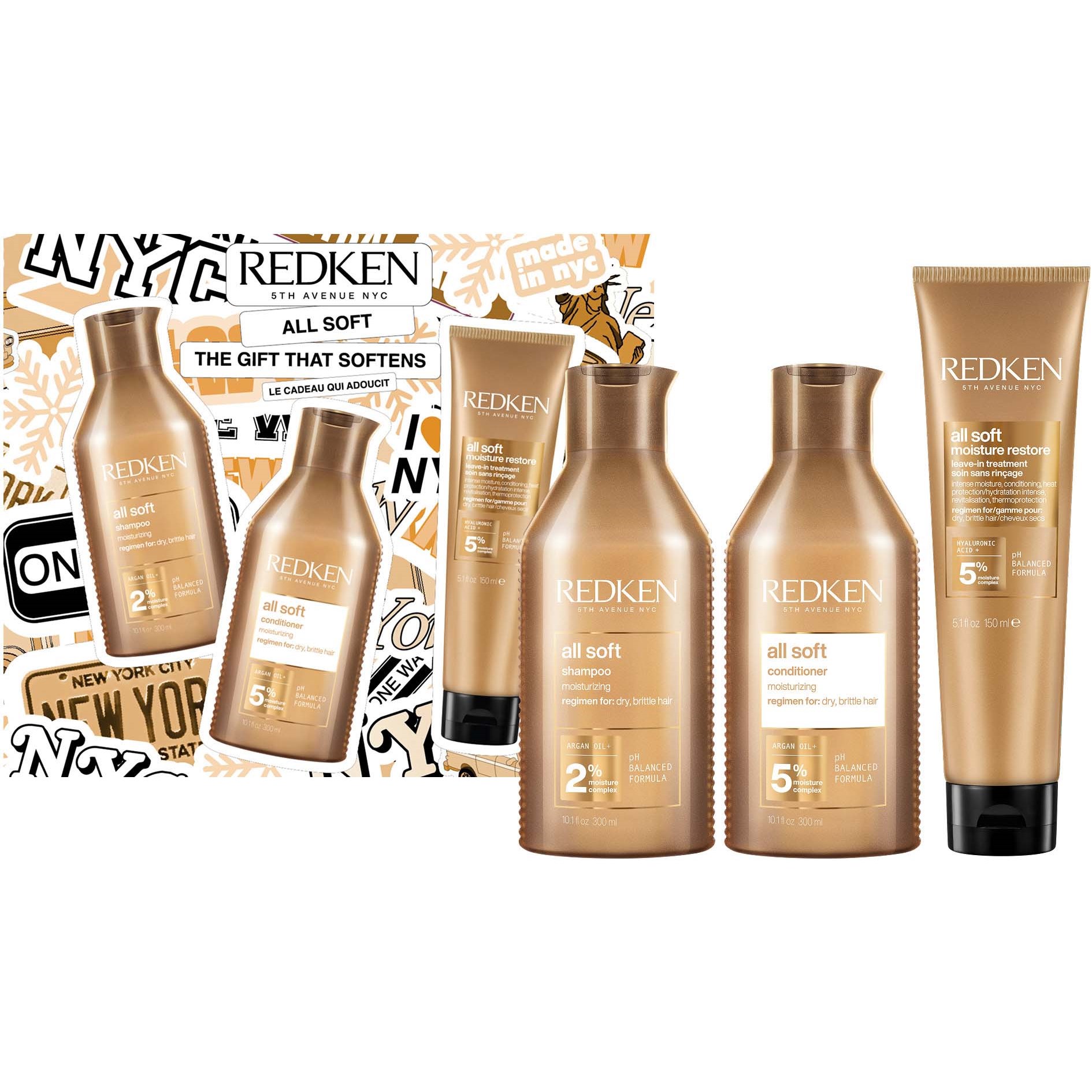 Redken All Soft Holiday Gift Set