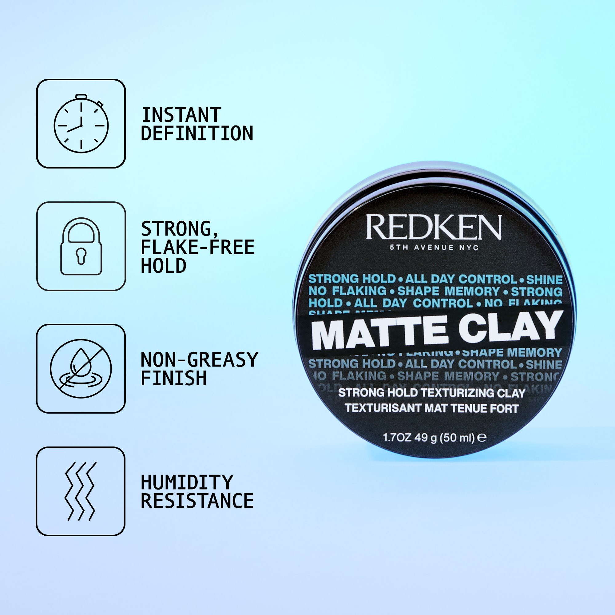 Redken Styling Matte Clay 75ml 75 ml (obrázok 4)
