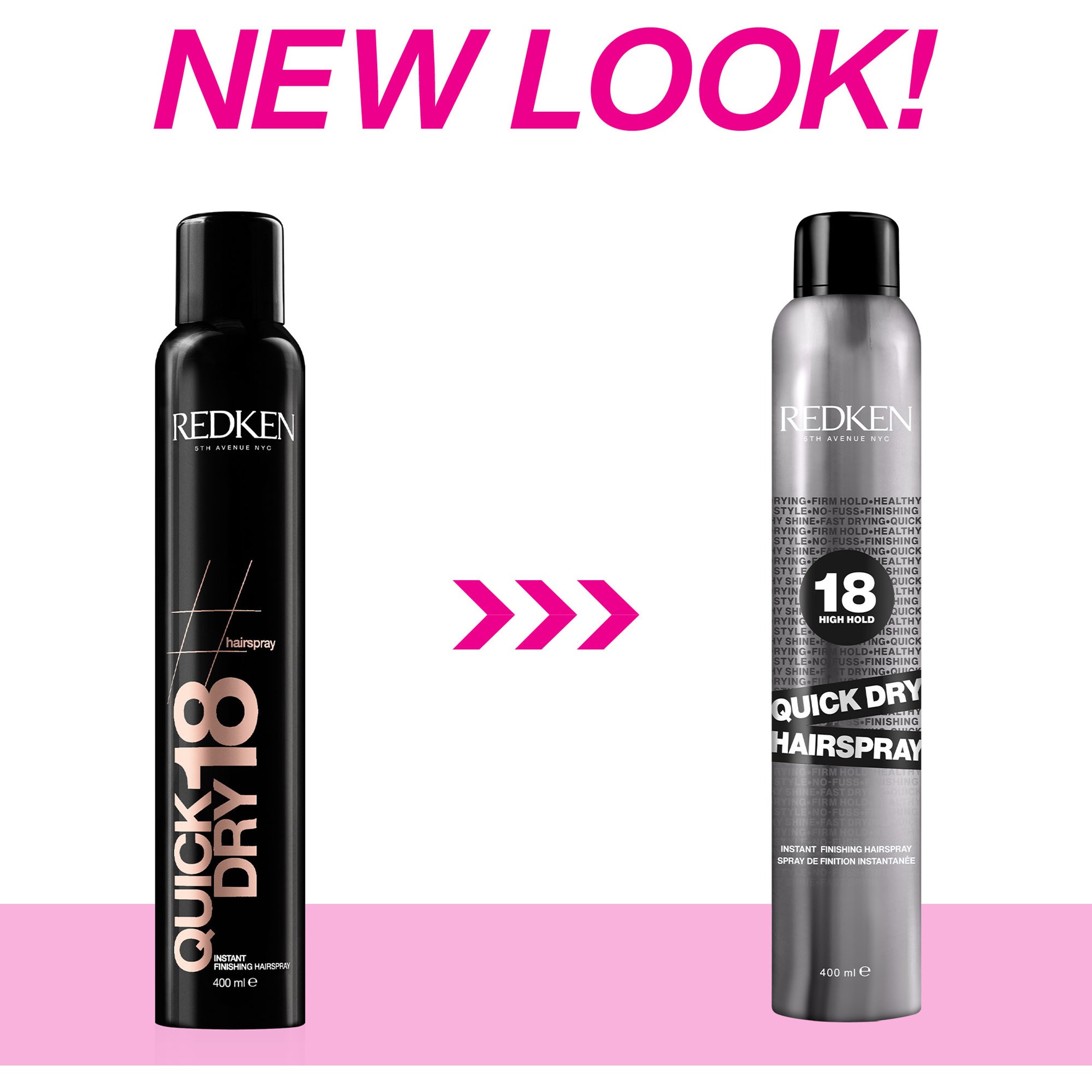 Alternativ bild 1 för Redken Styling Quick Dry Hairspray 400 ml