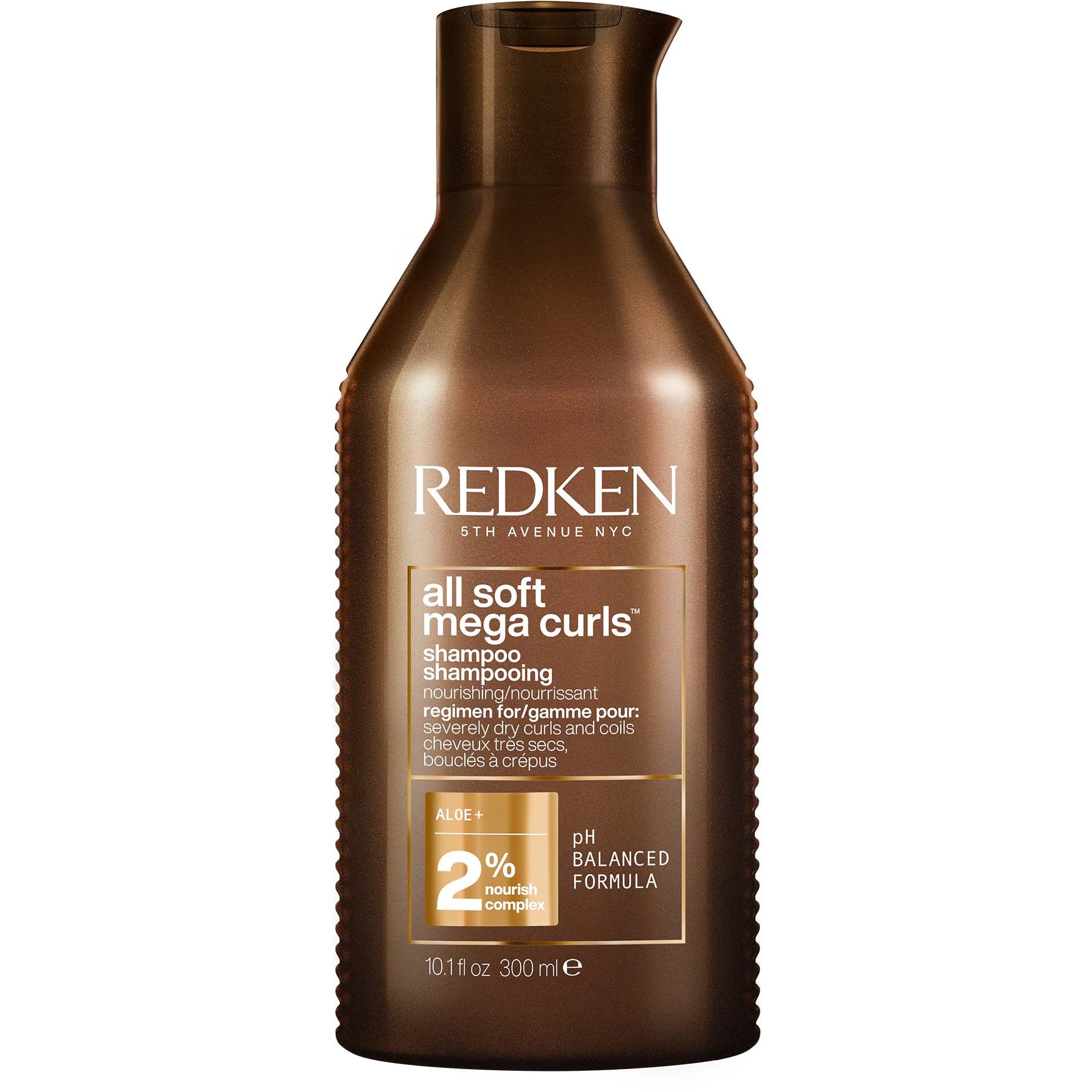 Läs mer om Redken All Soft Mega Curl Shampoo 300 ml