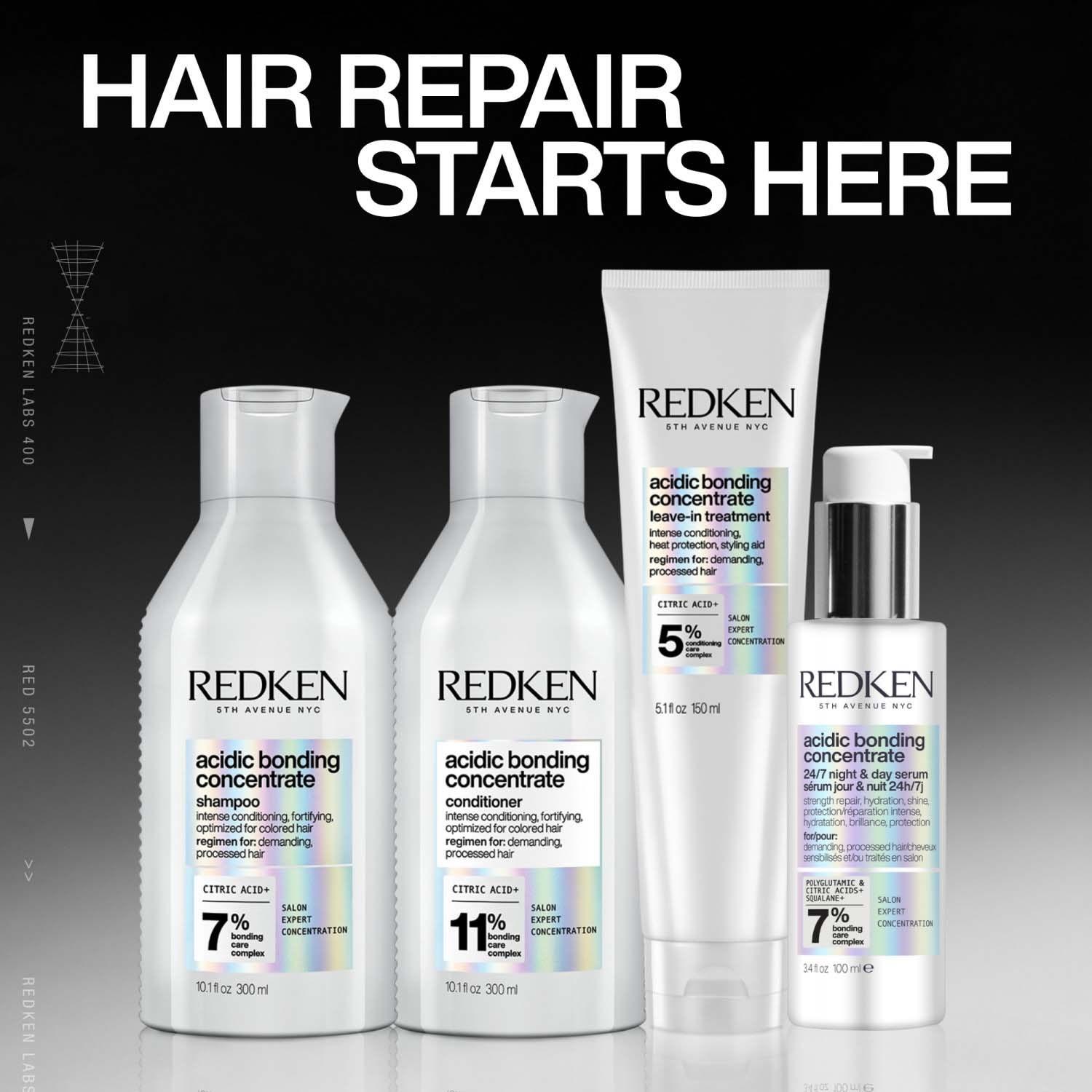 Redken Acidic Bonding Concentrate Shampoo 500 ml (obrázok 6)