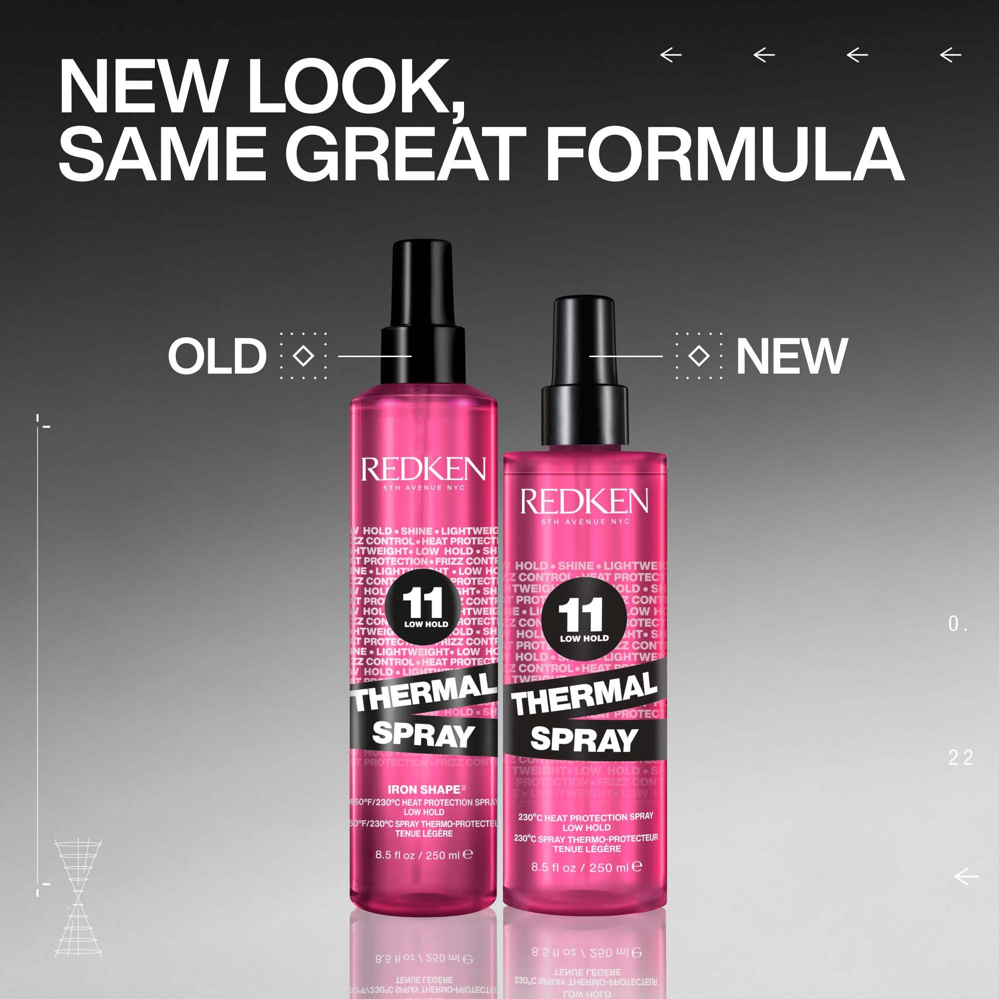 Redken Styling Therrmal Spray Low Hold 250 ml (obrázok 3)