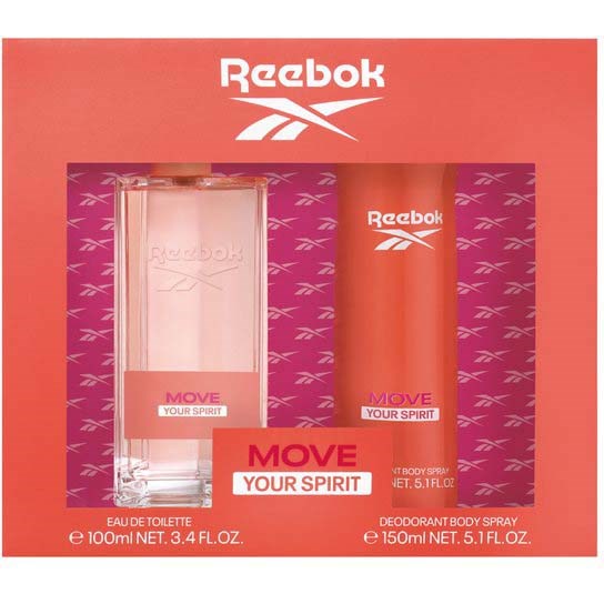 Giftset Reebok Move Your Spirit Her Edt 100ml + Deospray 150ml
