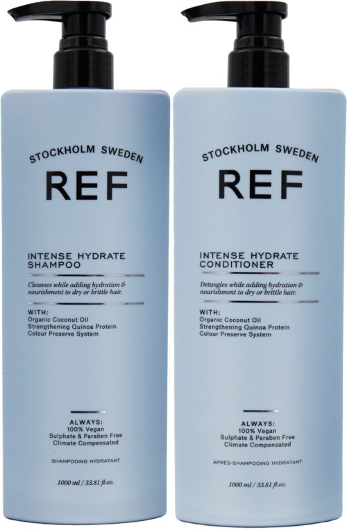 REF. REF. Intense Hydrate Bundle Shampoo 1000 ml & Conditioner 1000 ml