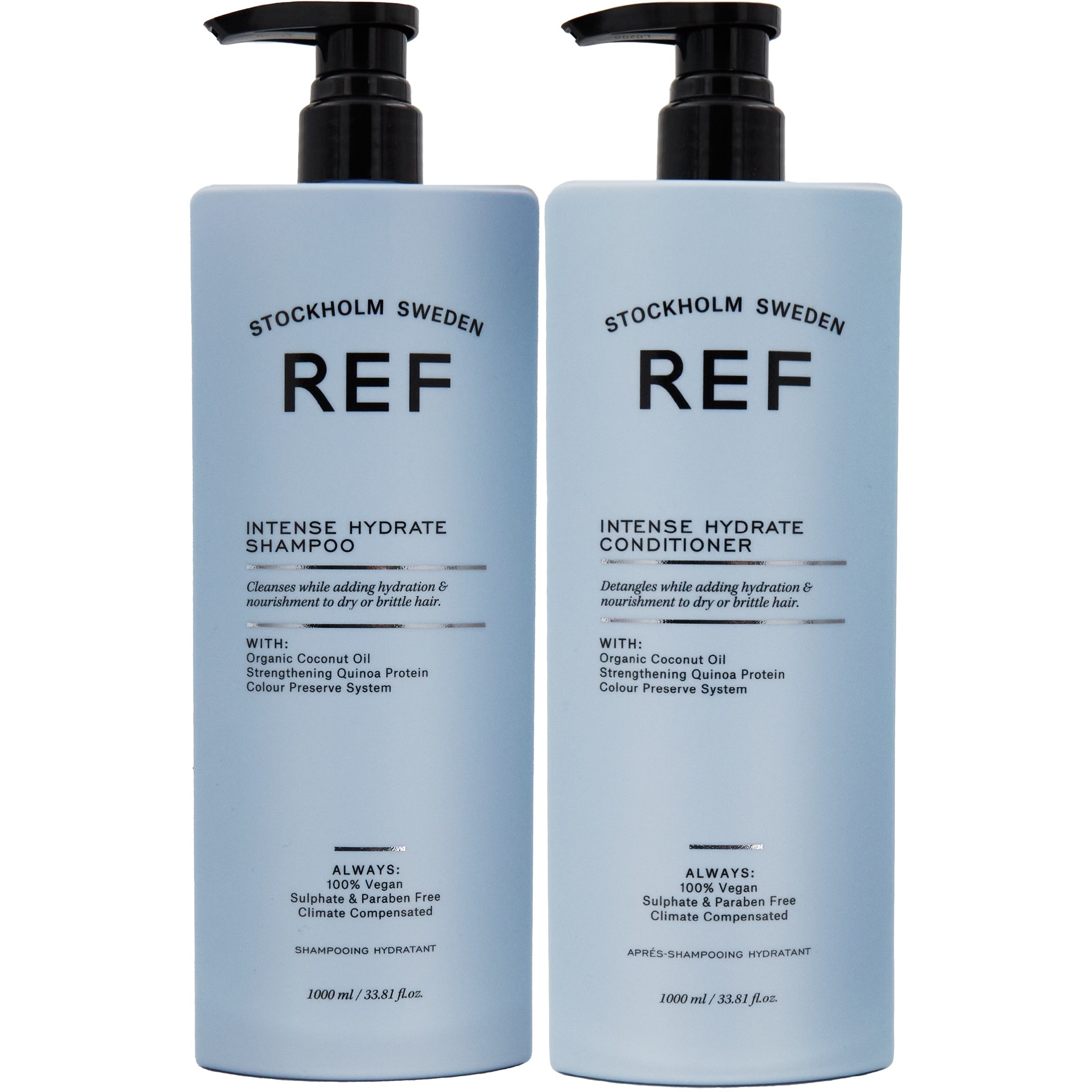 REF. Intense Hydrate Bundle Shampoo 1000 ml & Conditioner 1000 ml