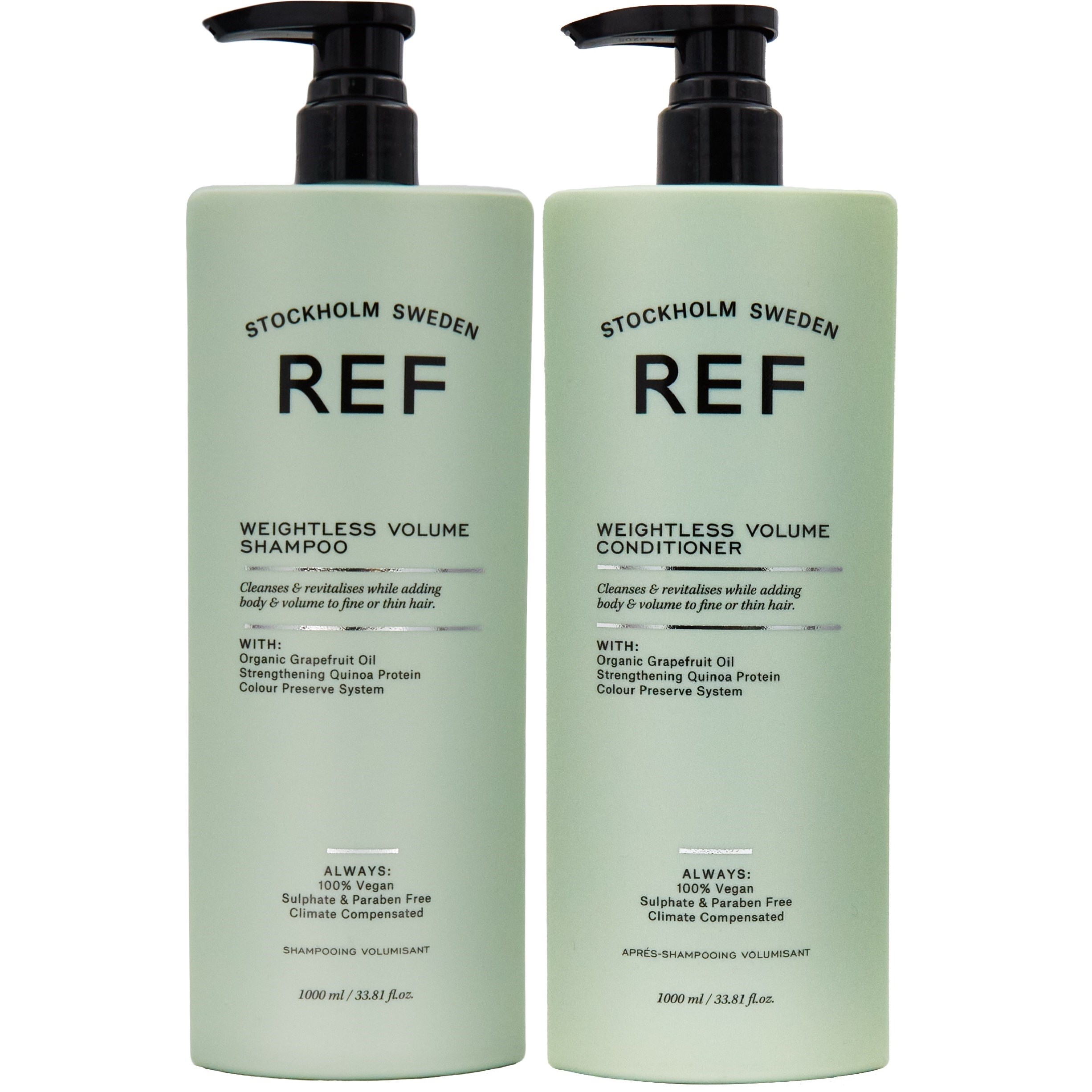 REF. Weightless Volume Bundle Shampoo 1000 ml & Conditioner 1000