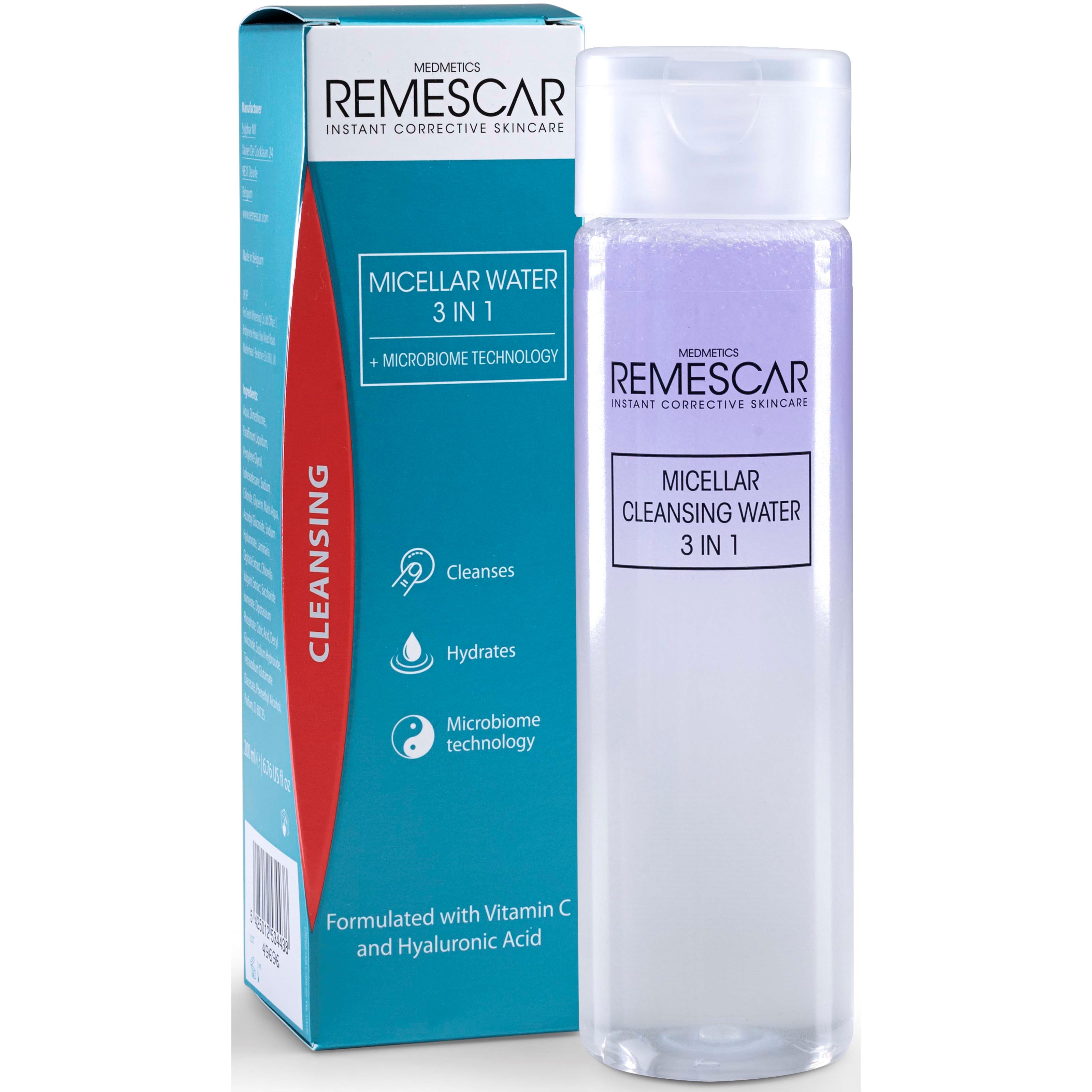 Läs mer om Remescar Micellar Water 3 in 1 200 ml