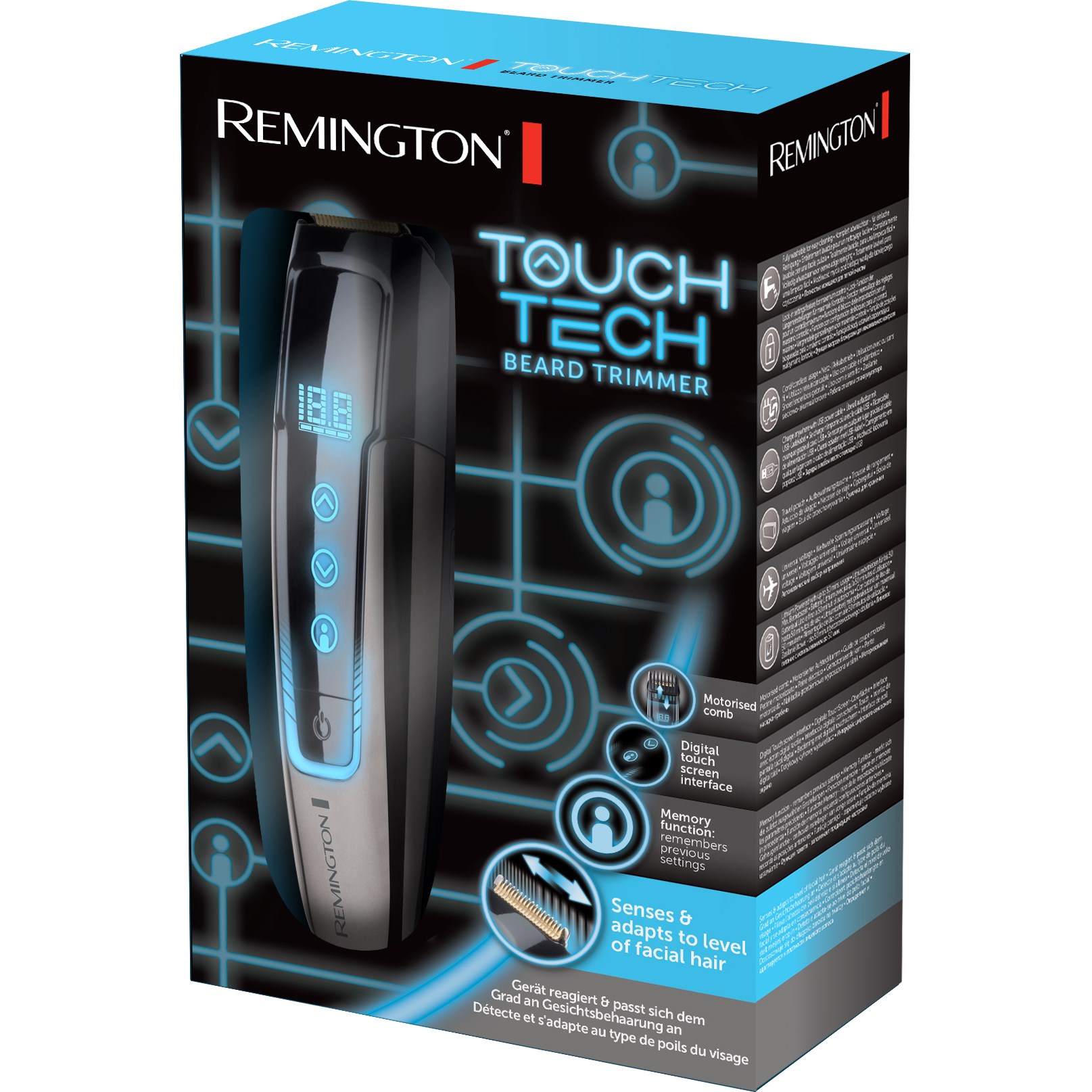 Alternativ bild 1 för Remington TouchTech Beard Trimmer