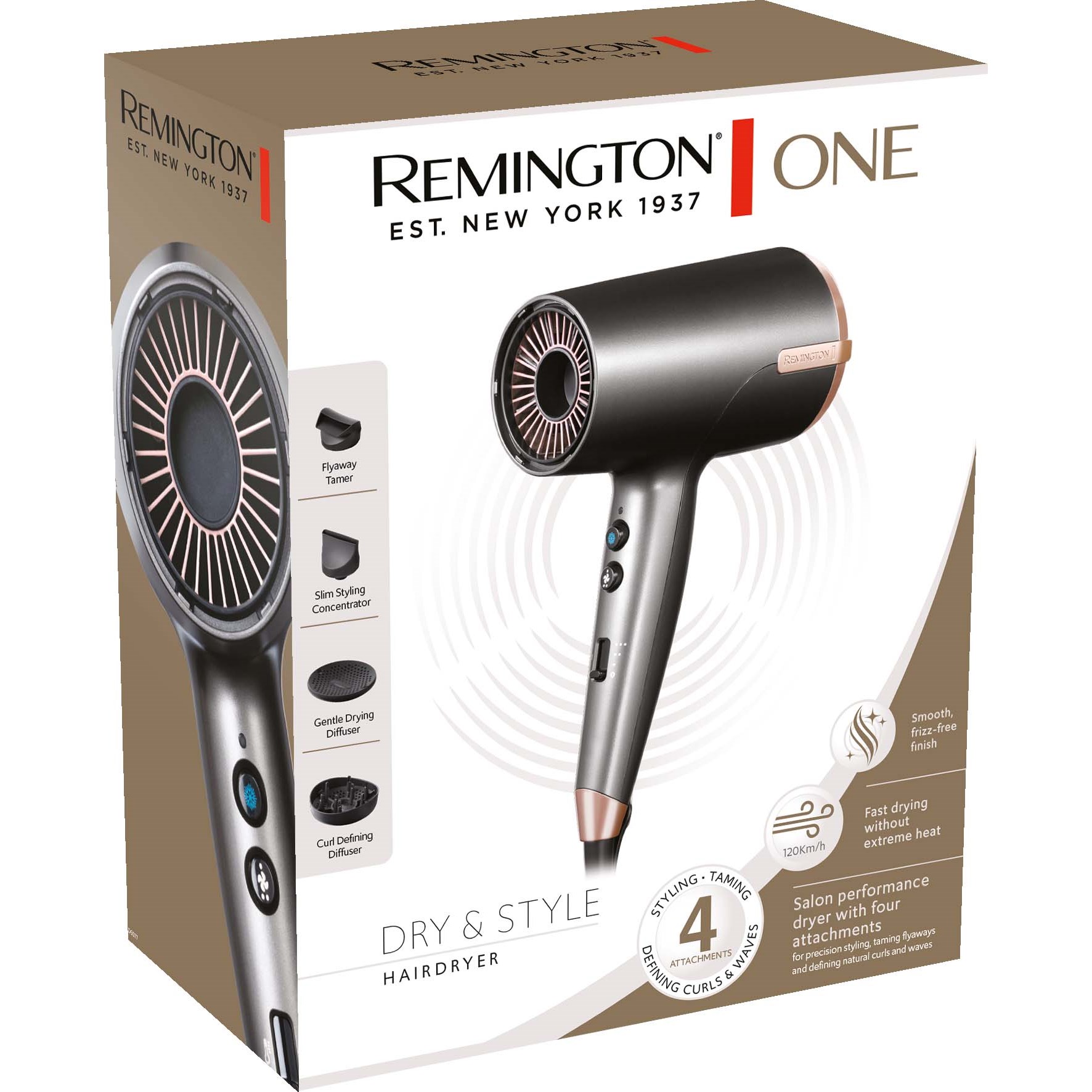 Remington ONE Dry & Style Hairdryer D6077 (obrázok 8)