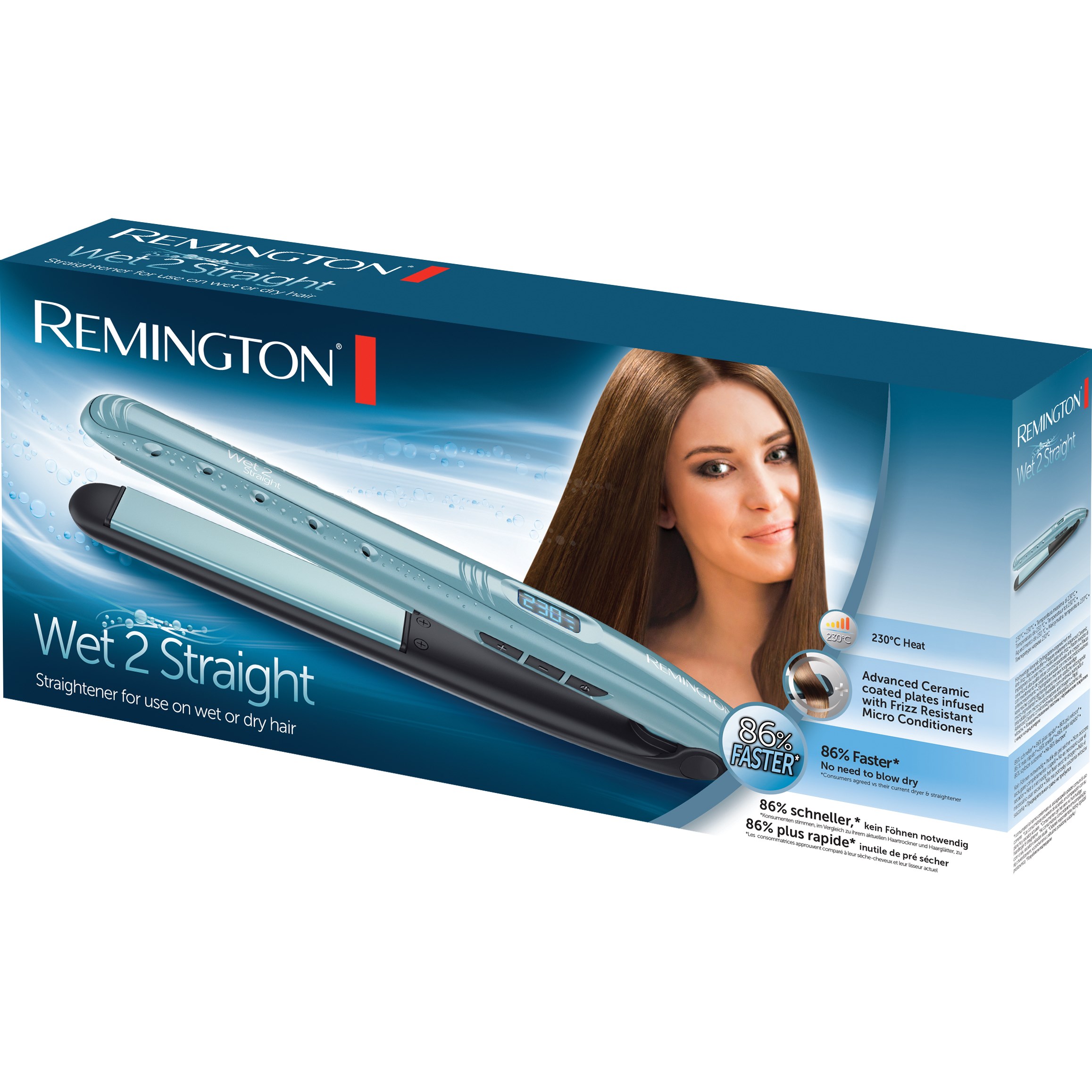 Alternativ bild 1 för Remington Wet 2 Straight S7300