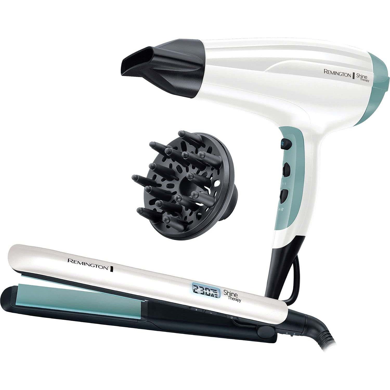 Läs mer om Remington Shine Therapy Giftpack S8500GP