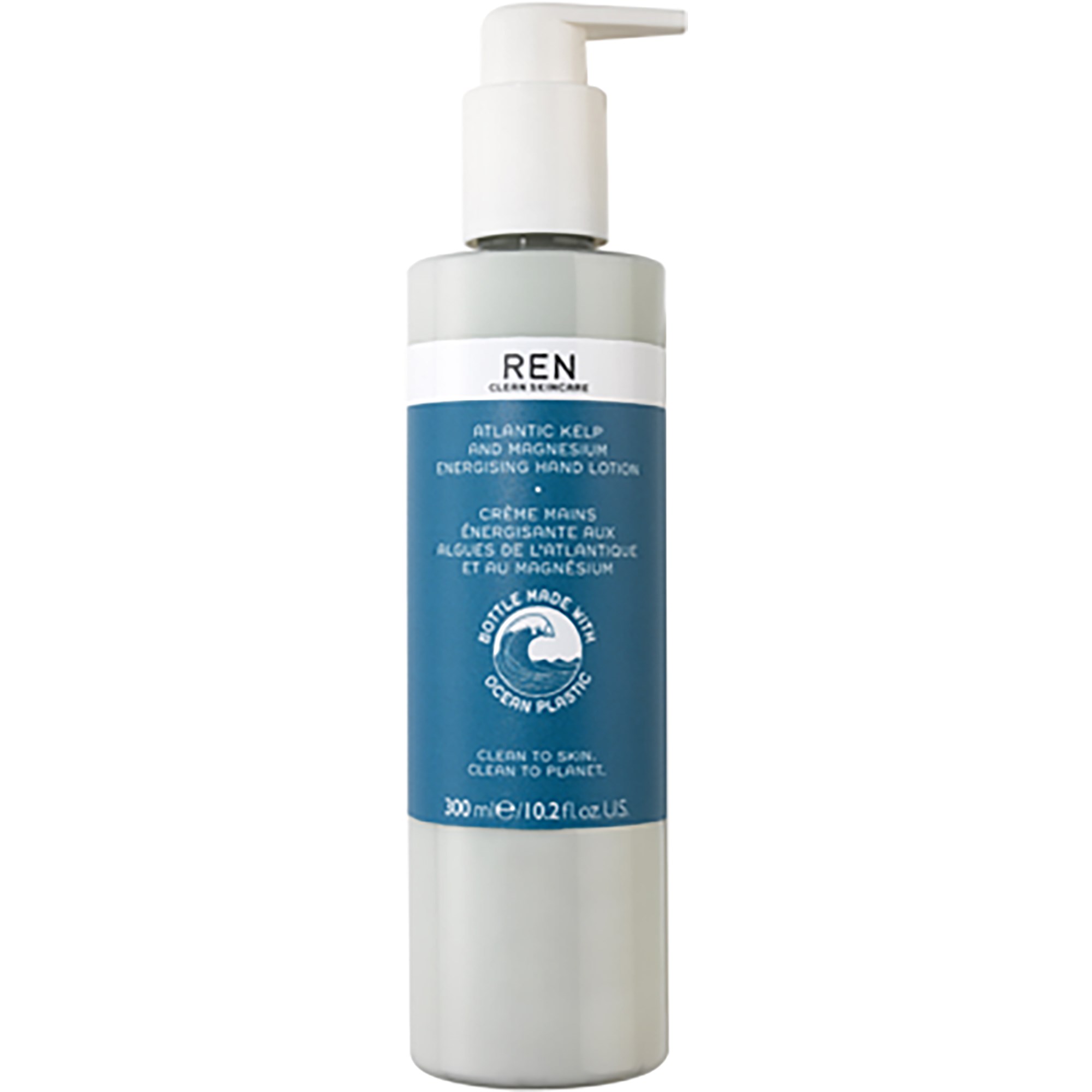Produktfoto för REN Atlantic Kelp And Magnesium Energising Hand Lotion 300 ml