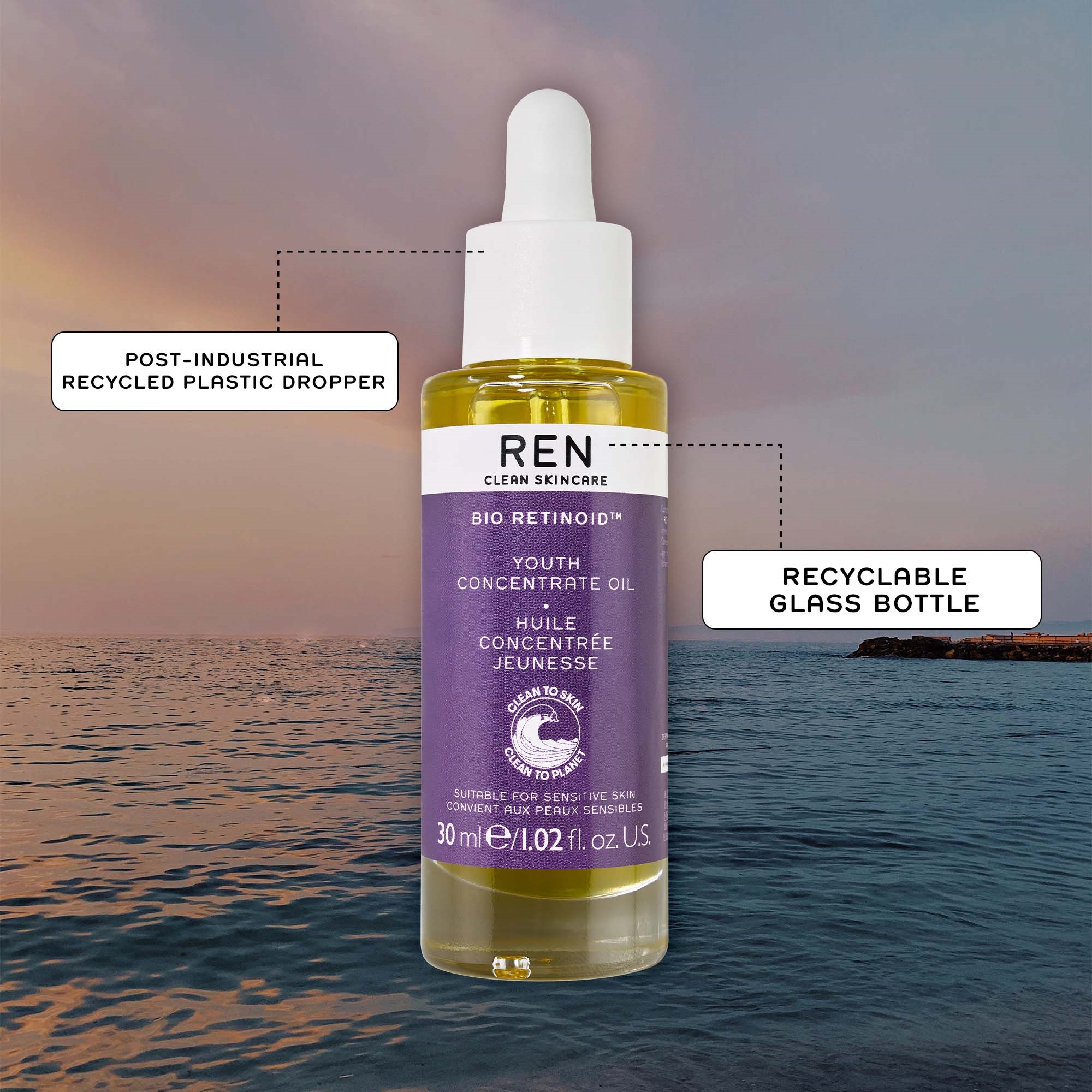 Alternativ bild 1 för REN Bio Retinoid Youth Concentrate Oil 30 ml